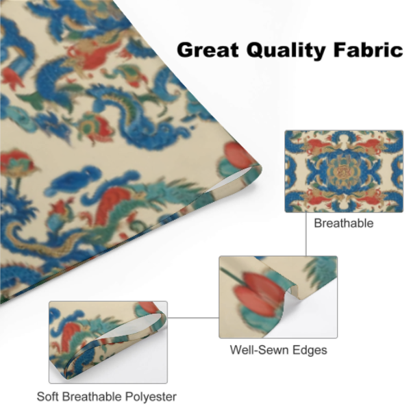 Pet Scarf with Classic Chinese Imperial Porcelain Pattern
