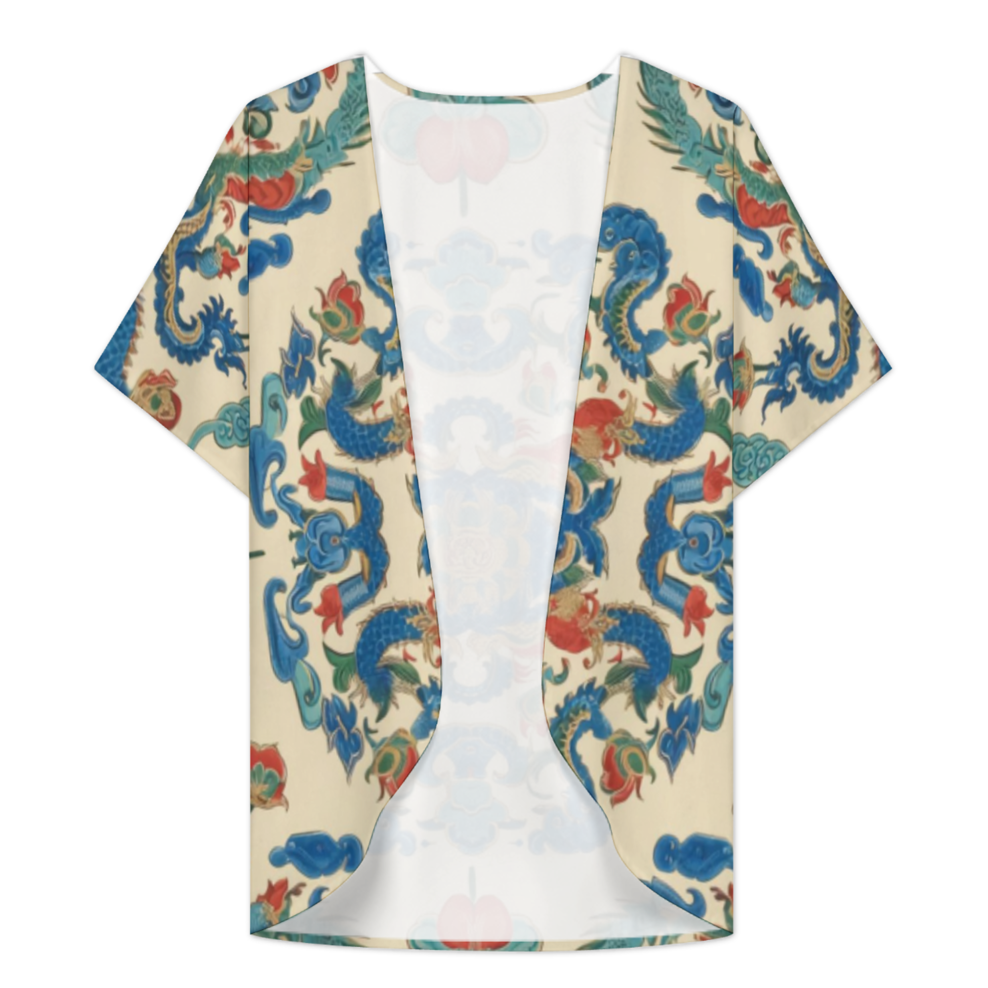 Vintage Imperial Palace Style Vacation Women's Cardigan