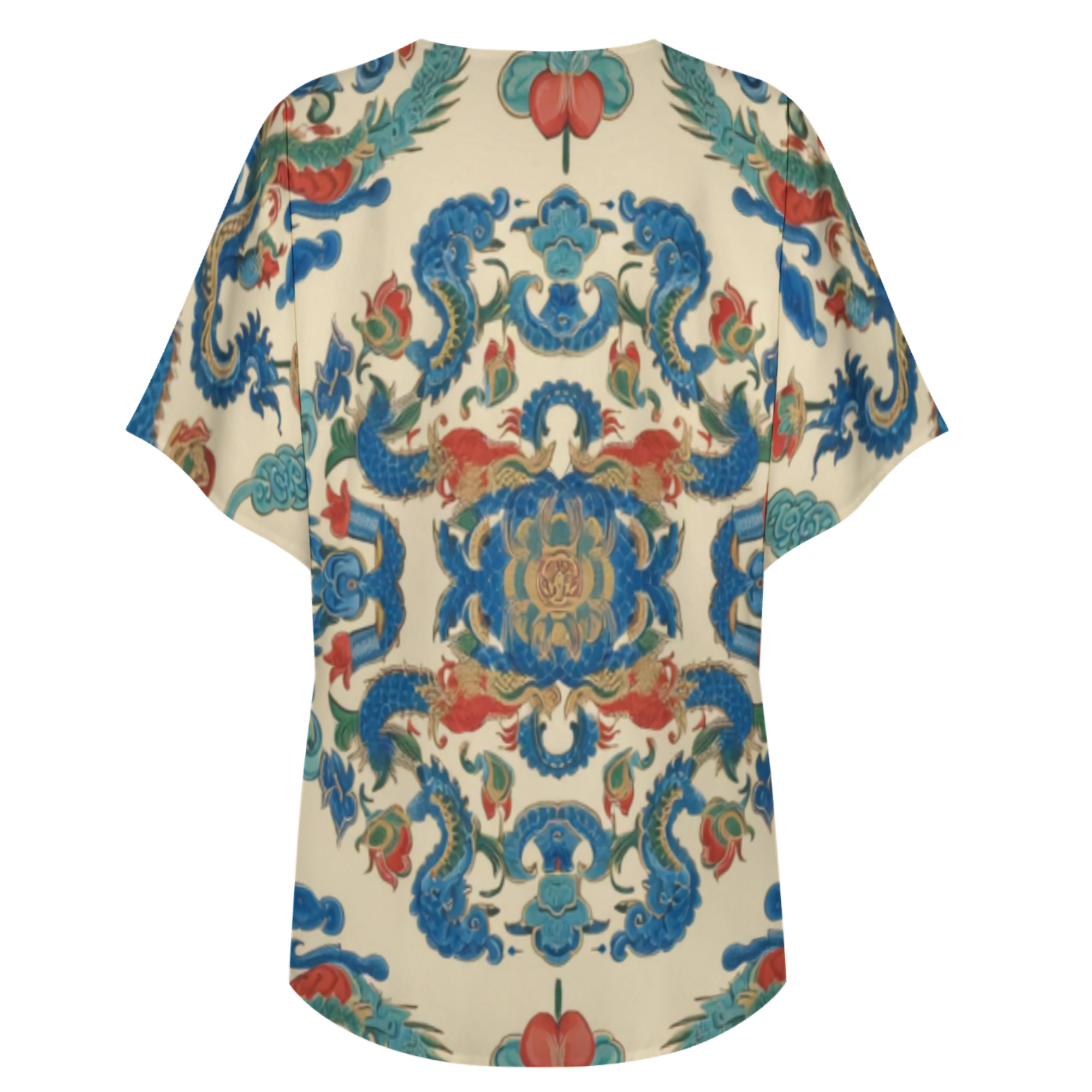 Vintage Imperial Palace Style Vacation Women's Cardigan